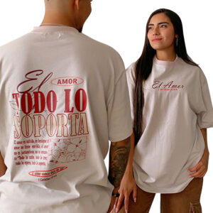 Camiseta Overzise El Amor