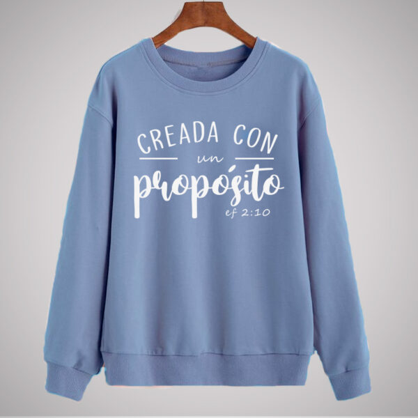 Buzo  Creada Con Un Propósito - Imagen 2