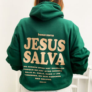 Buzo Overzise Jesus Salva