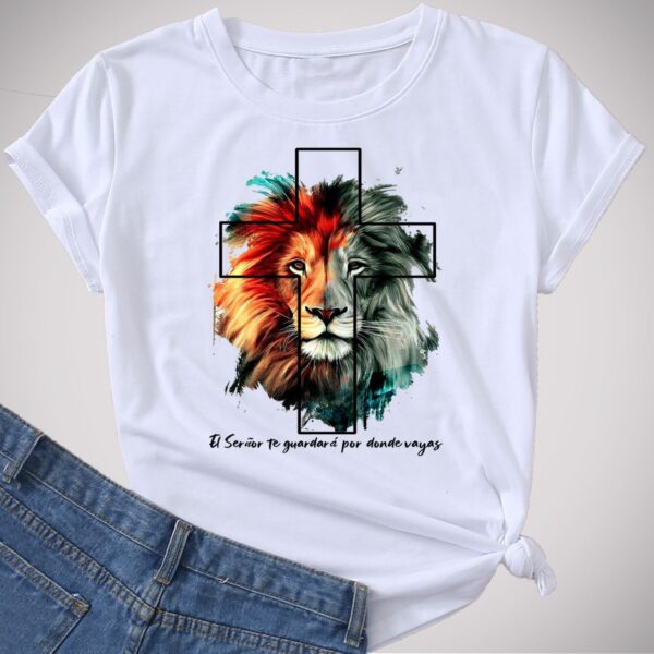 Camiseta El Señor Me Guiará - Imagen 2