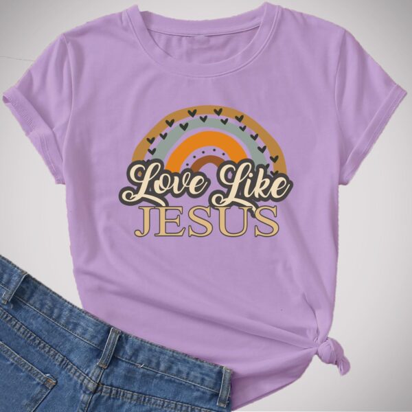 Camiseta Love Like Jesús - Imagen 3