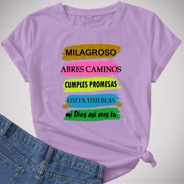 Camiseta Milagroso Abres Caminos - Imagen 2
