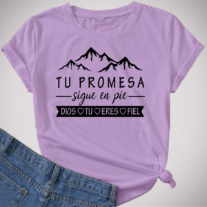Camiseta Tu Promesa Sigue En Pie