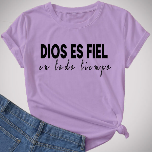 Camiseta Dios Es Fiel - Imagen 2