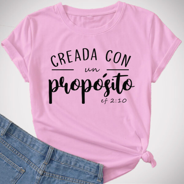 Camiseta Crerda Con Un Propósito - Imagen 2