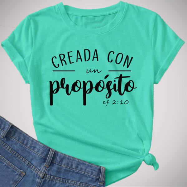Camiseta Crerda Con Un Propósito