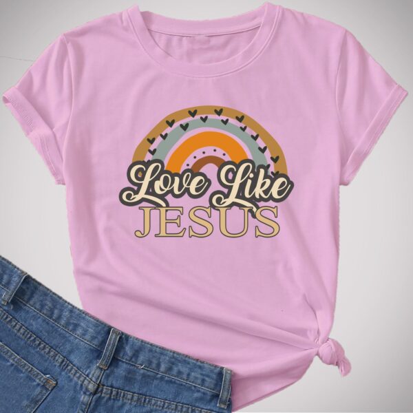 Camiseta Love Like Jesús - Imagen 2