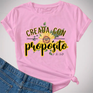 Camiseta Creada Con Un Propósito
