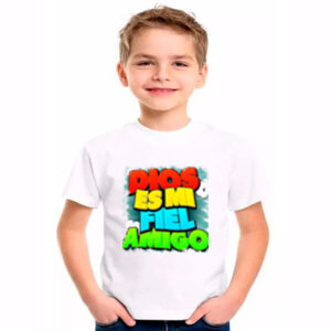 Camiseta Dios Es Mi Fiel Amigo