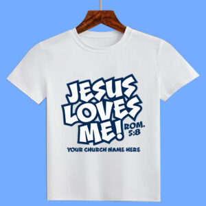 Camiseta Jesus Loves Me