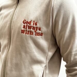 Chaqueta God Is Always With Me