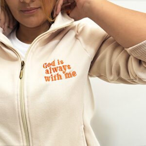 Chaqueta God Is Always With Me