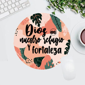 Pad Mouse Dios Es Nuestra Roca Y Nuestro Refugio