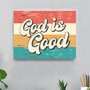 CUADRO GOD IS GOOD