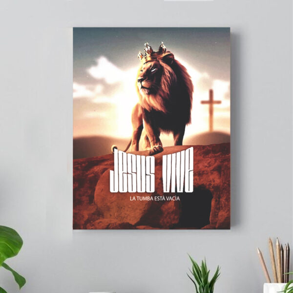CUADRO JESÚS VIVE