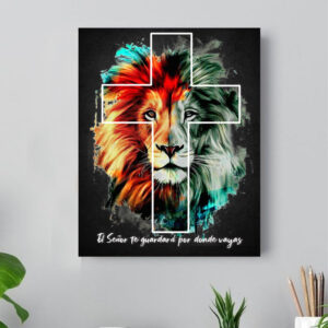 CUADRO LEÓN DE COLORES
