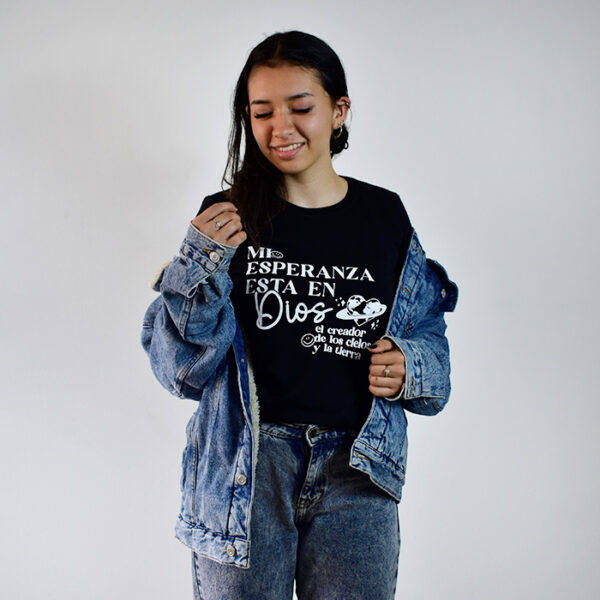 Camiseta Mi Esperanza Está En Dios