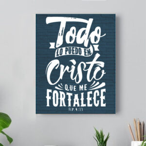 CUADRO TODO LO PUEDO EN CRISTO
