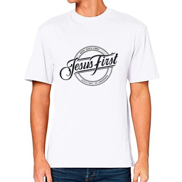 Camiseta Cristiana Jesús First